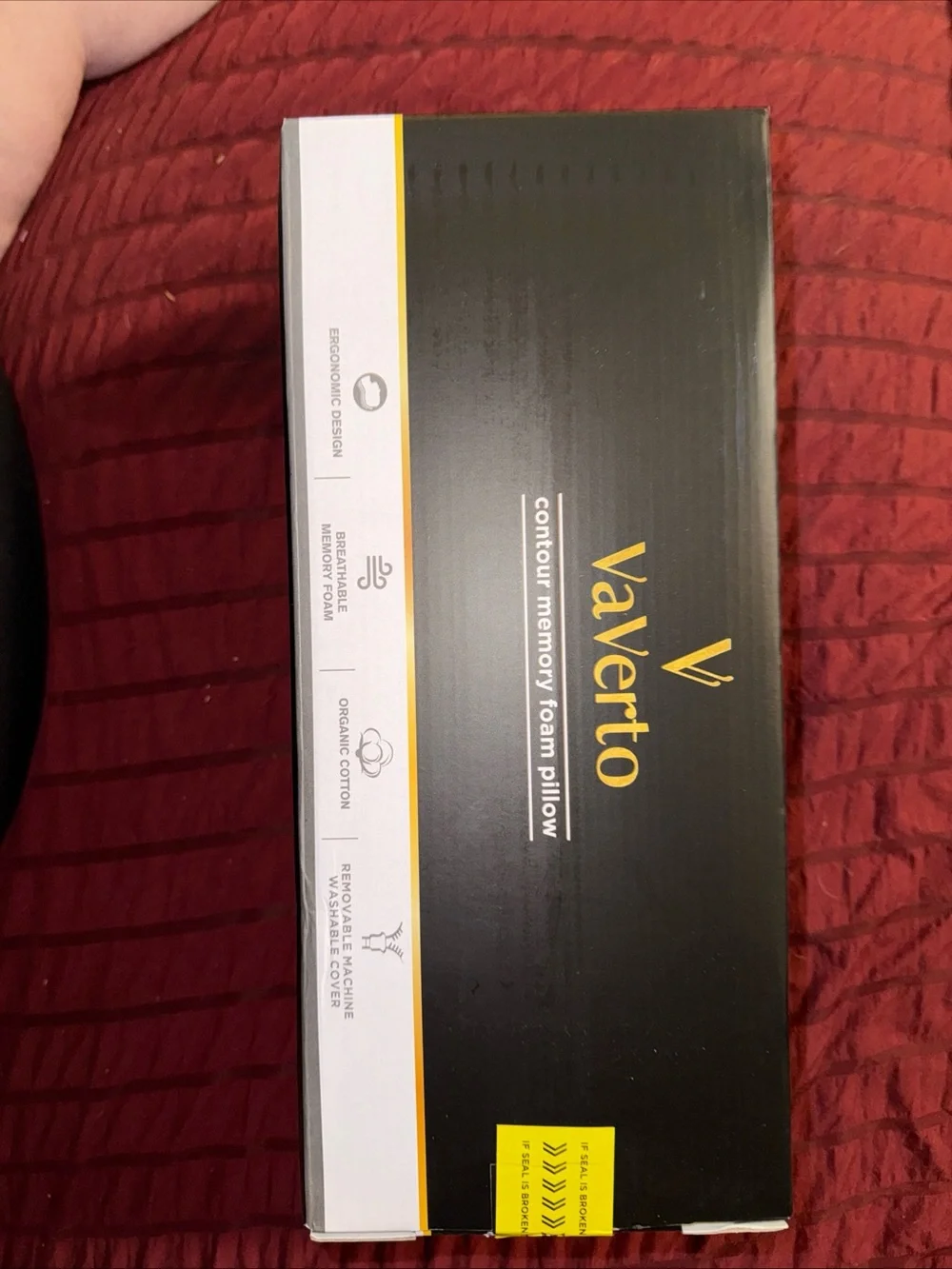 VaVerto Contour Memory Foam Pillow